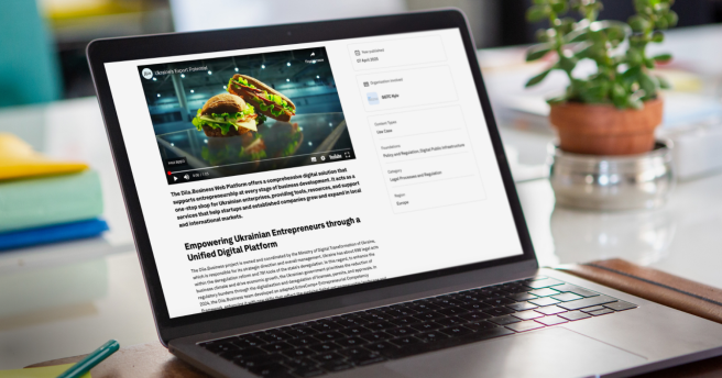 Представили Дія.Бізнес на платформі GovTech Intelligence Hub