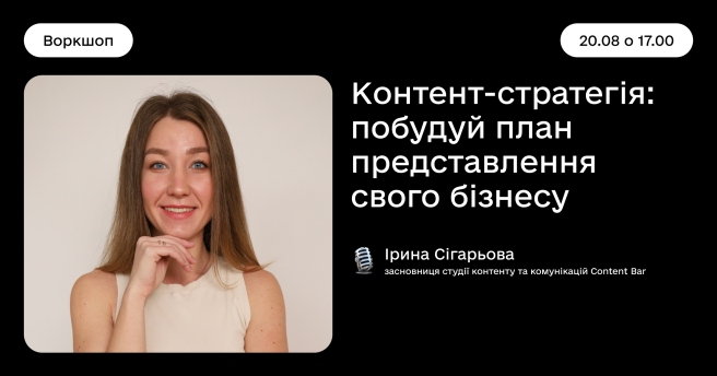 Контент-стратегія: побудуй план представлення свого бізнесу